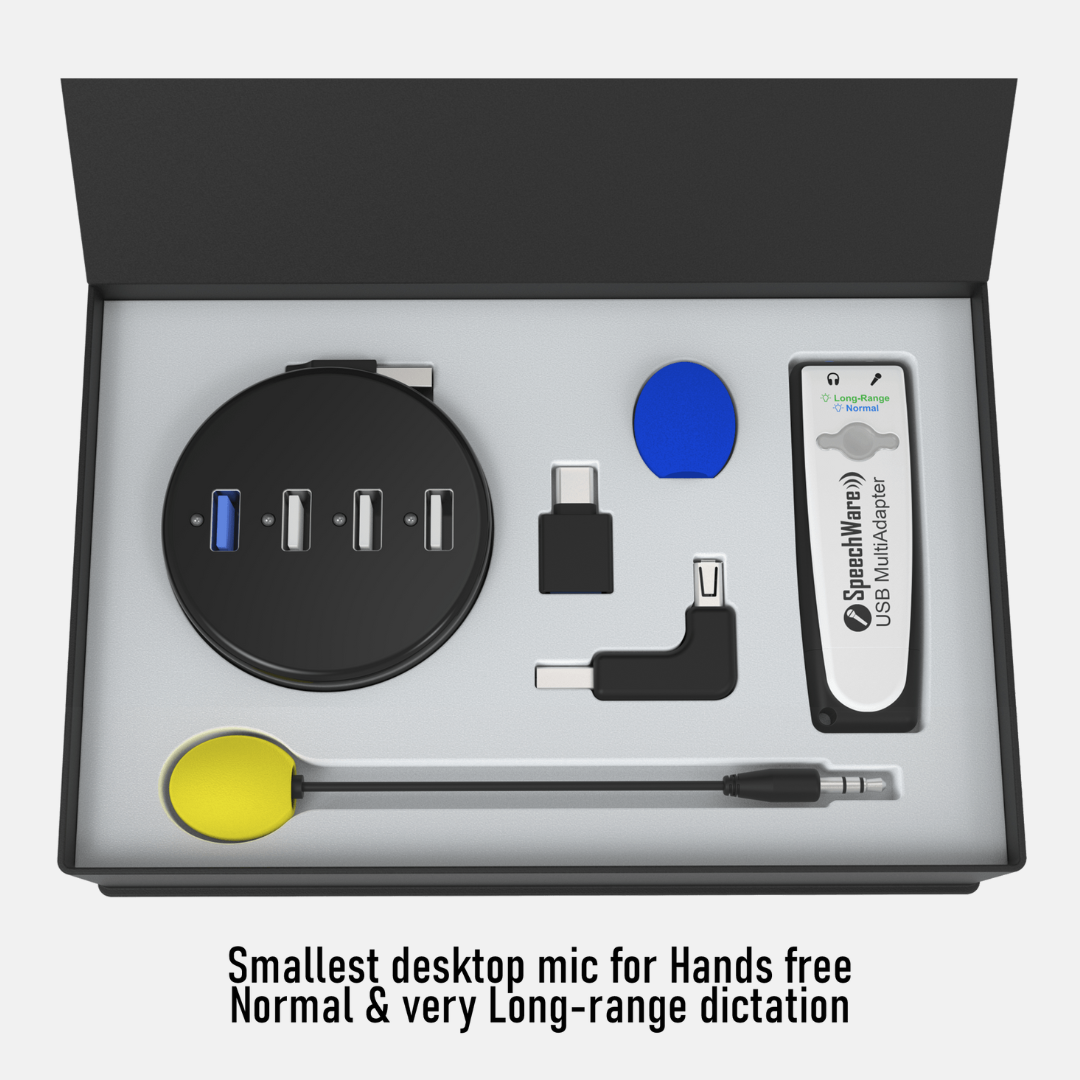 USB TravelMike with USB Connector & Base