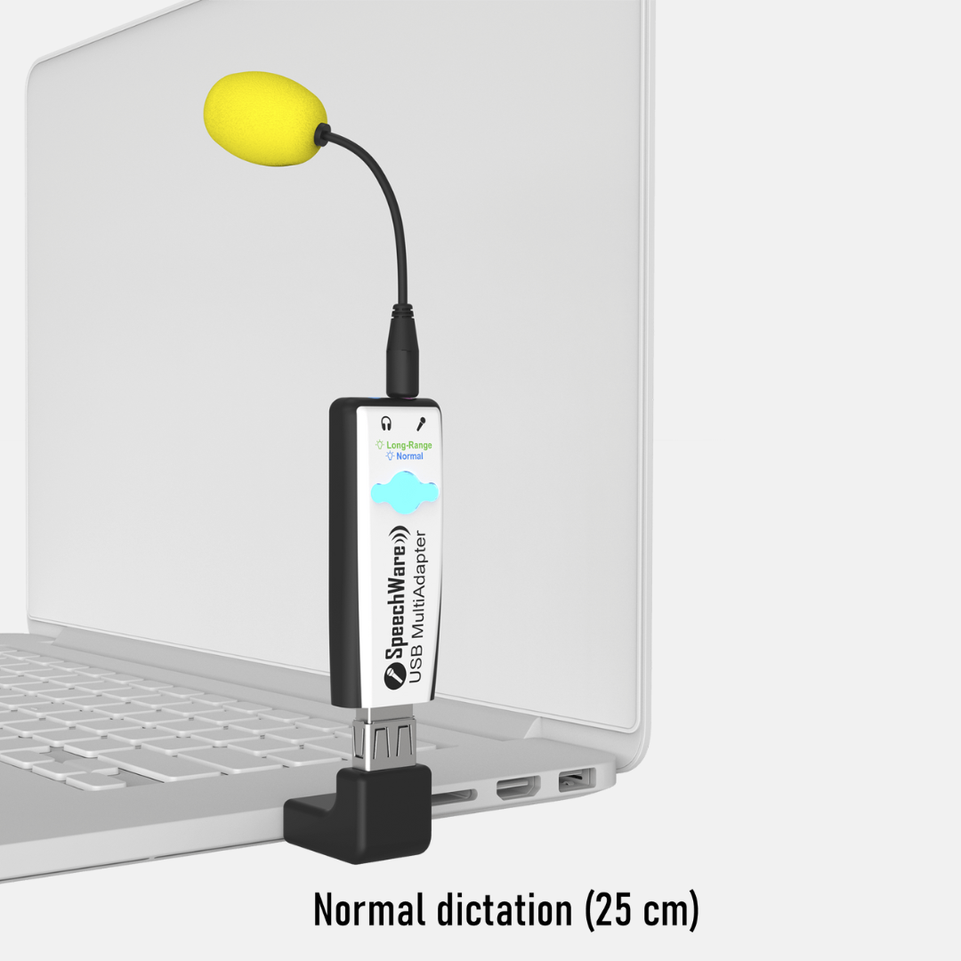 USB TravelMike with USB Connector & Base