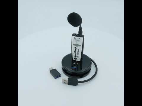 USB TravelMike with USB Connector & Base