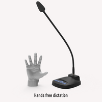 Tablemike Speaking SpeechWare USB 3-in-1 TableMike: Medium Class Desktop Dictation ...