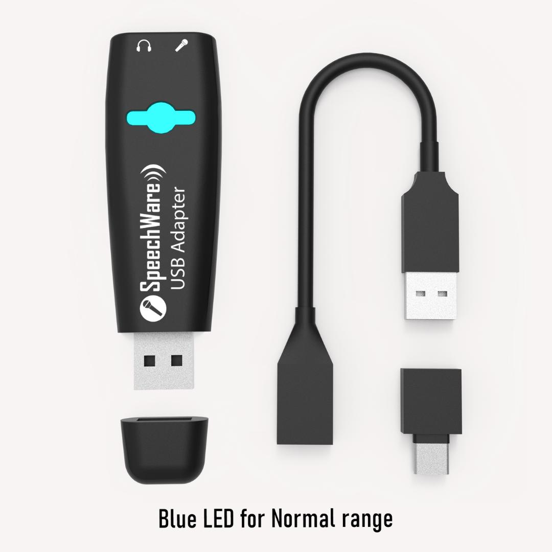 USB Audio Adapter - Normal range
