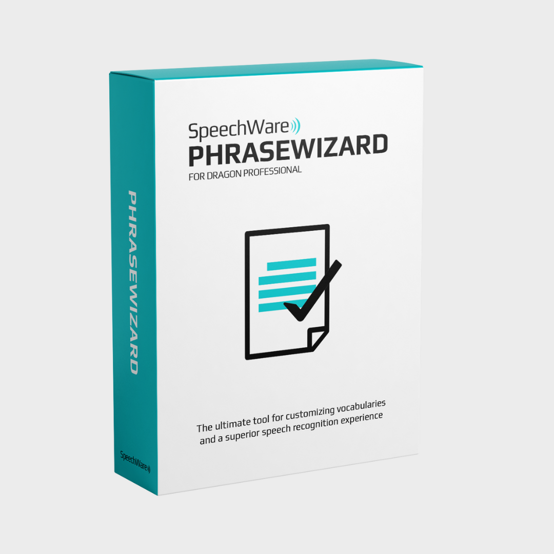 Slp Test Software PhraseWizard | Dragon USB Device Customisation Software | SpeechWare ...