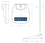 Load image into Gallery viewer, SpeechWare USB 3-in-1 TableMike
