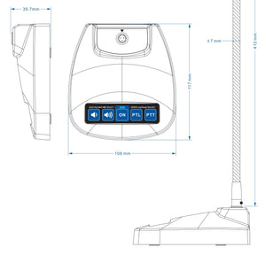 SpeechWare USB 3-in-1 TableMike