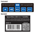 Load image into Gallery viewer, SpeechWare USB 3-in-1 TableMike
