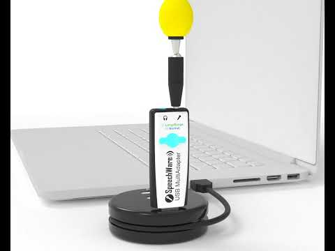 SpeechWare USB TravelMike with Base & Hub
